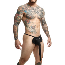 MOB Eroticwear String Trompe Eléphant Noir